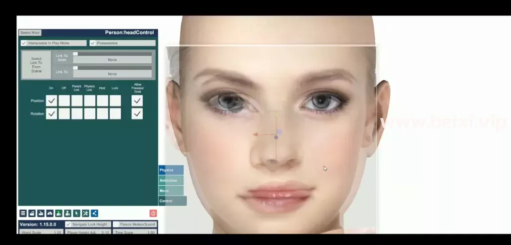 VAM用临摹软件穿透辅助进行捏脸视频教程