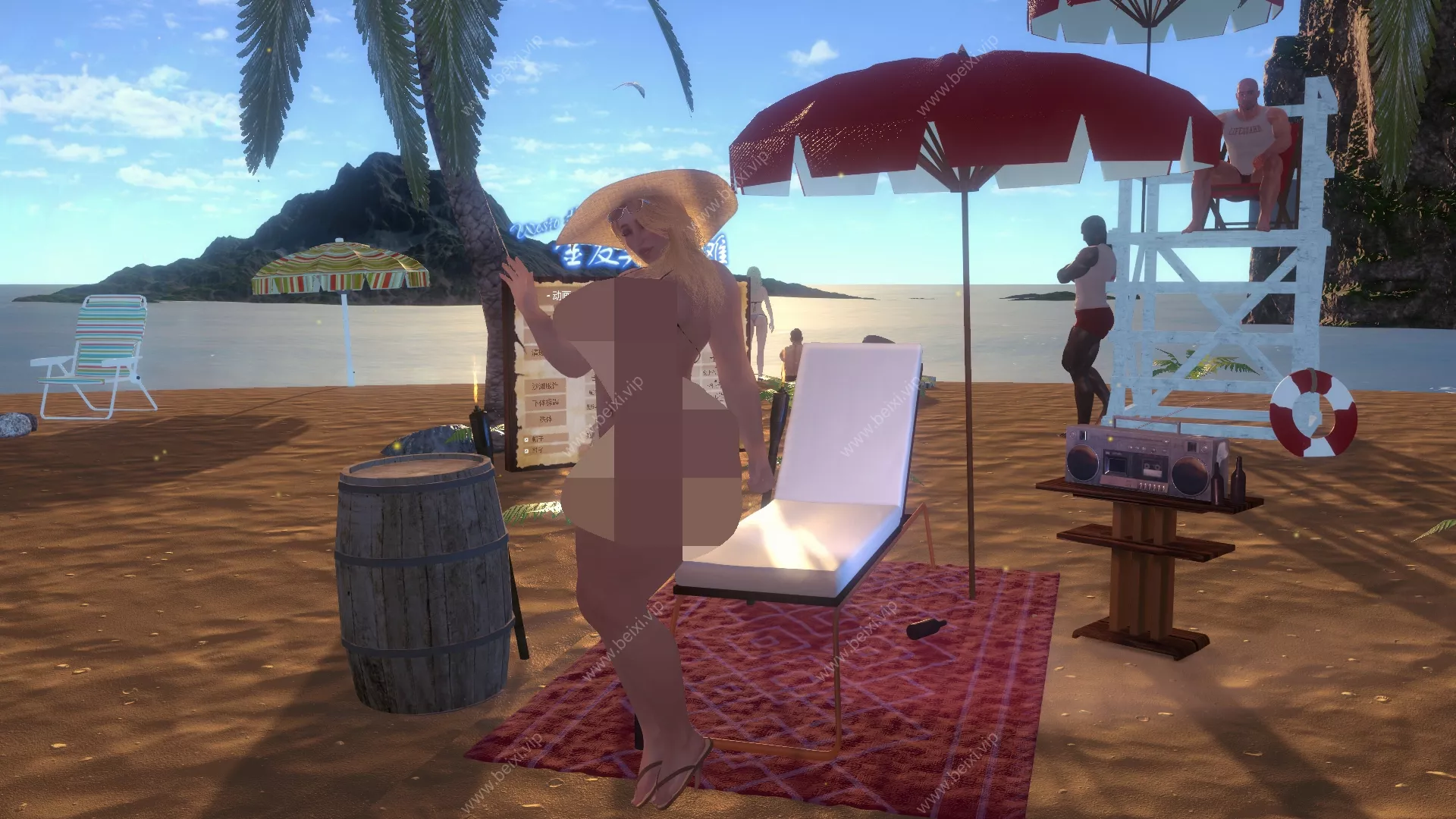 汉化版Westo_#11_-_Bimbo_Beach_-_FULL_3&金发美女海滩_完整版