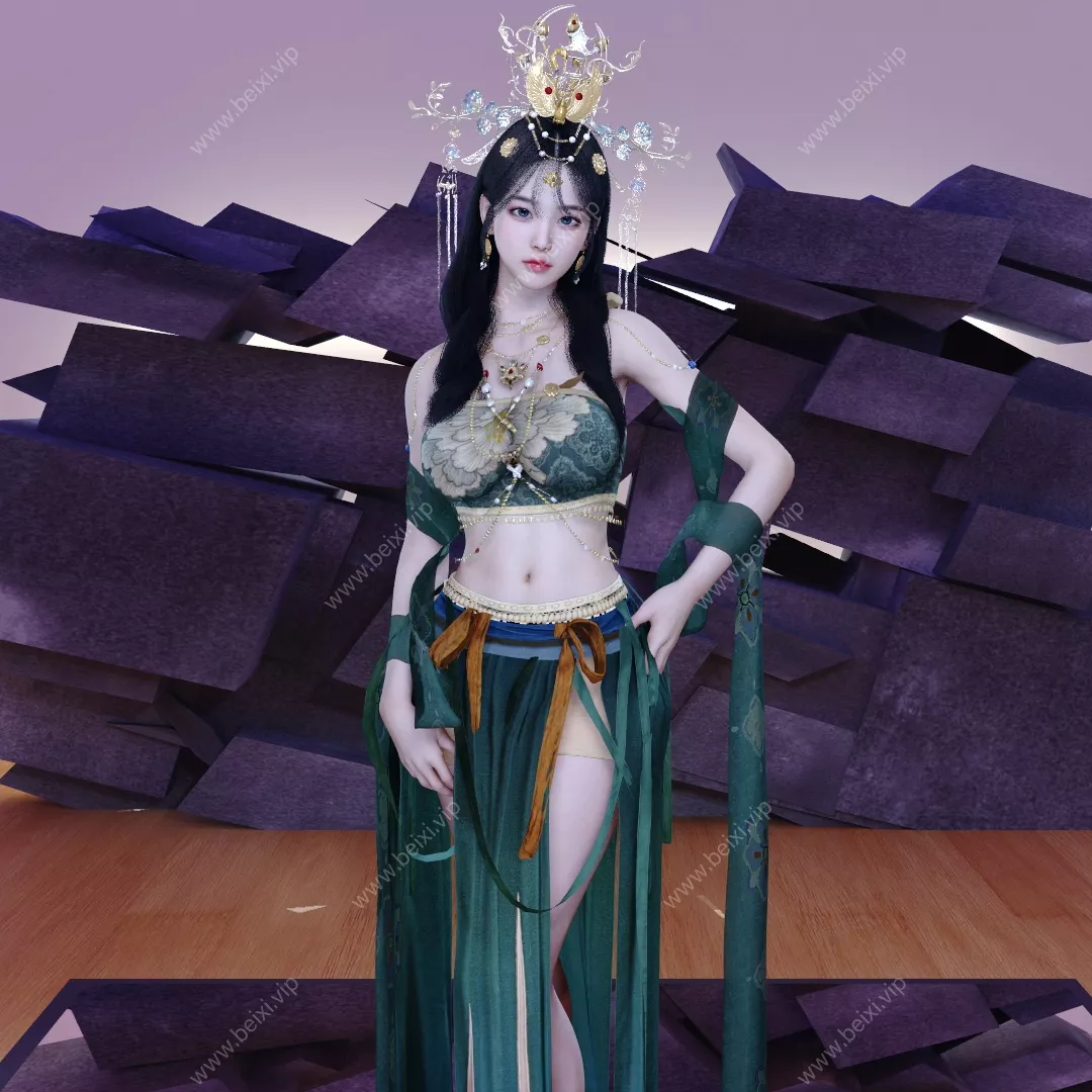 舞间花套装